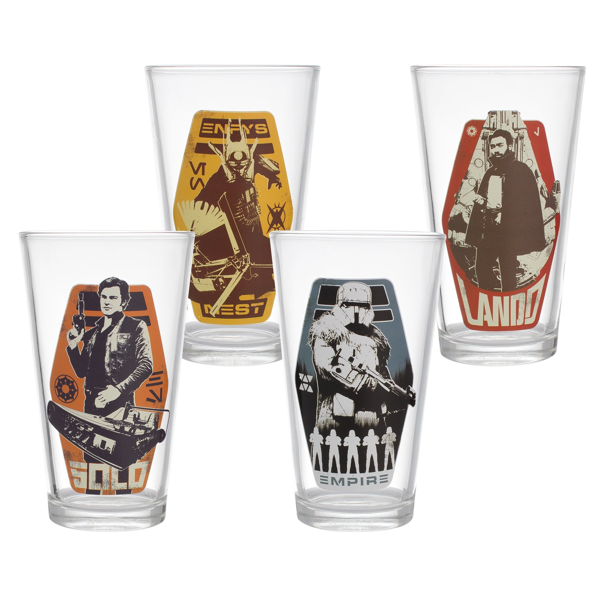 Star Wars Pint Glass - Set of 4