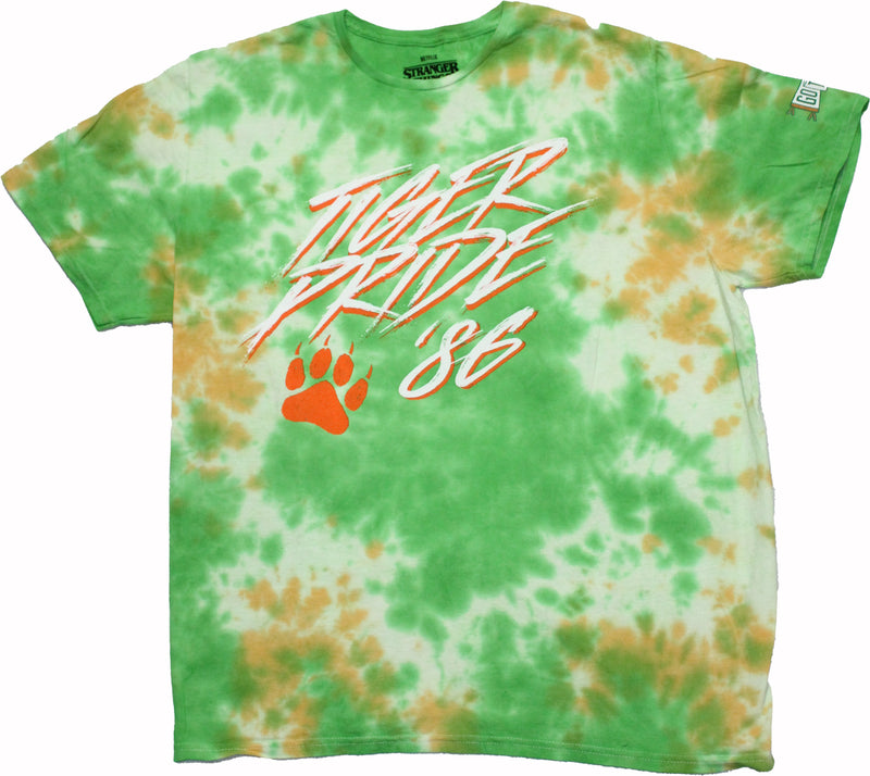 Stranger Things Mens T-Shirt - Hawkins Tiger Pride 86