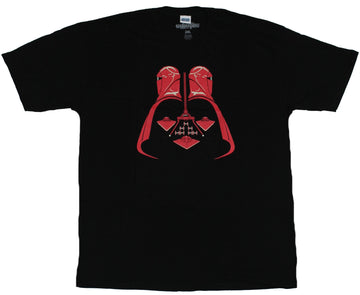 Star Wars Mens T-Shirt - Darth Vader Face Composed Of Imperial Guard &  Ships