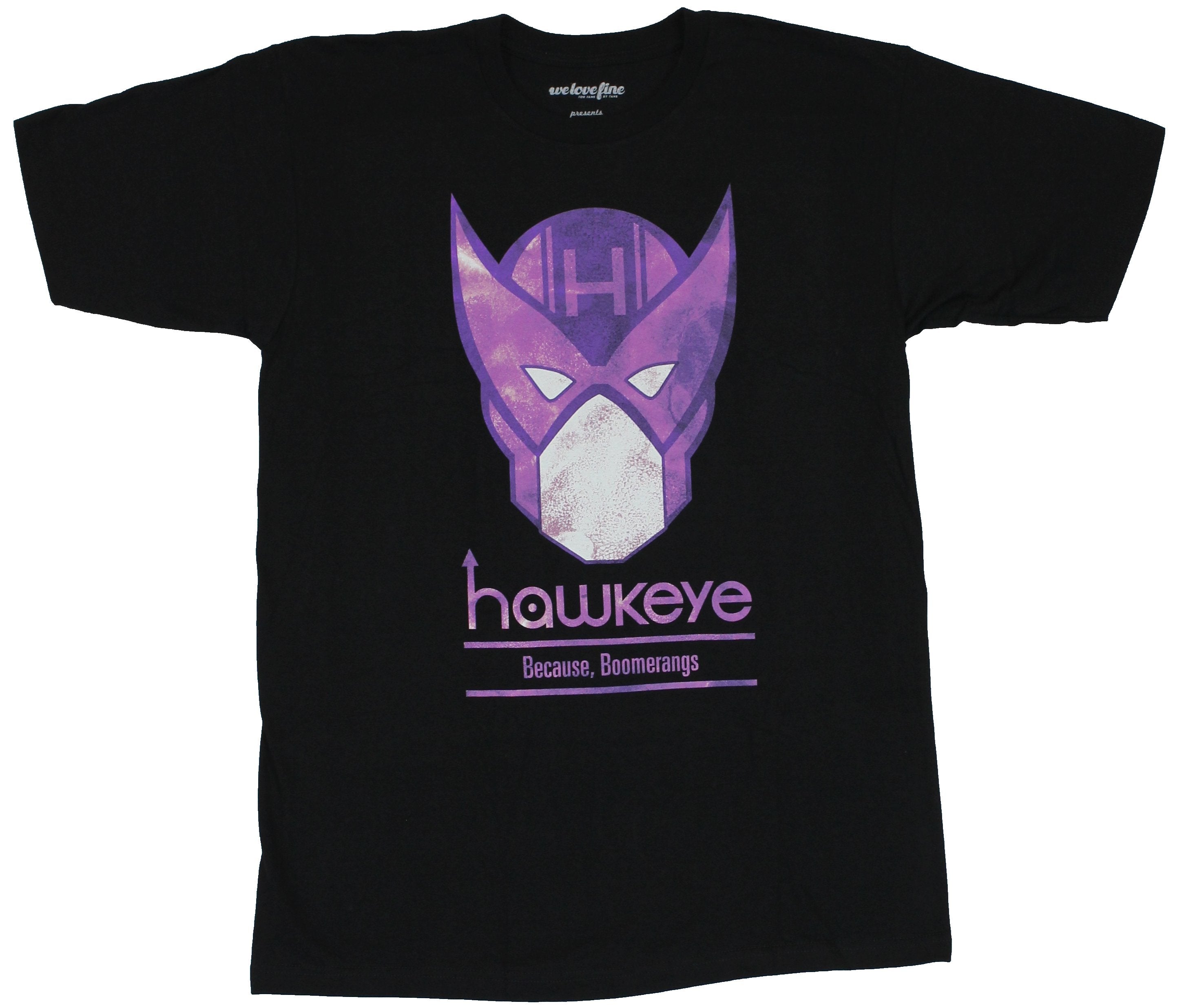 NTWRK - Boy's Marvel Hawkeye Purple Arrow Icon T-Shirt