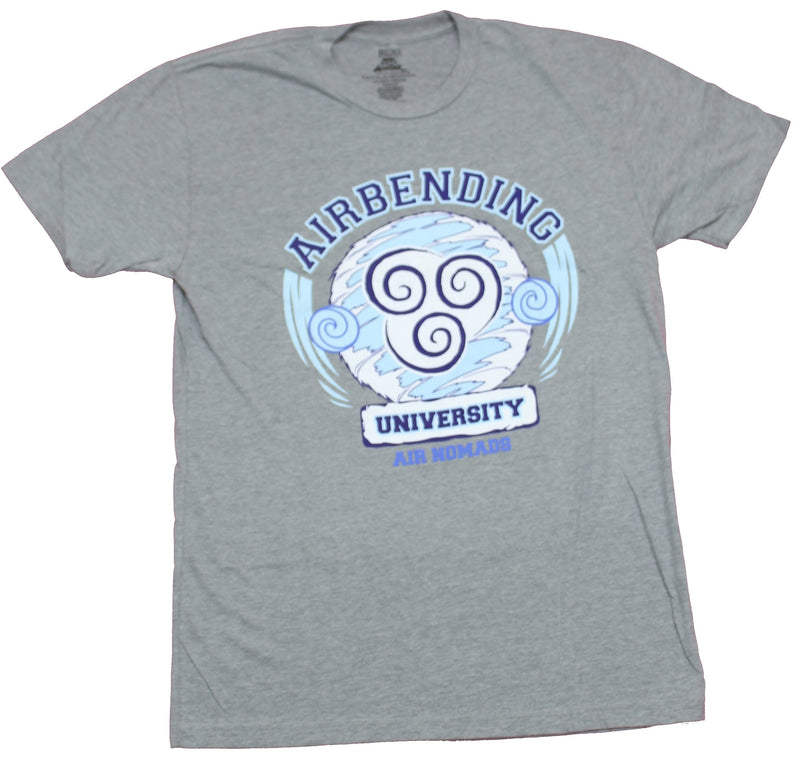 Avatar the Last Airbender Mens T-Shirt - Airbending University Air Nomad Image