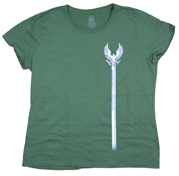 Halo Girls Juniors T-Shirt- Spartan IV Program Stripe Logo