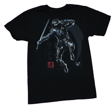 Avengers End Game Mens T-Shirt - Hawkeye as Ronin Image