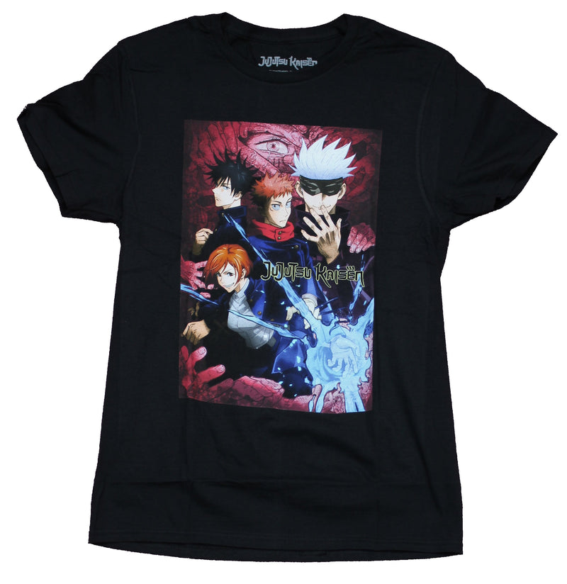 Jujutsu Kaisen Mens T-Shirt - Season 1 Poster - Inmyparentsbasement.com