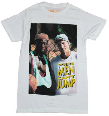 White Men Can't Jump Mens T-Shirt  - Big Poster Sydney Billy Waist Up
