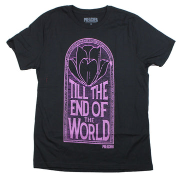 Preacher Mens T-Shirt - Till The End of The World Tulip Image