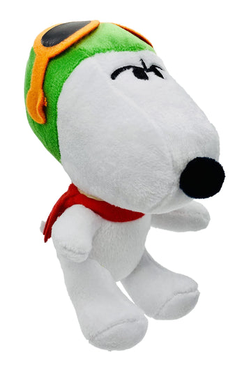 JINX Official Peanuts Collectible Plush Snoopy, Excellent Plushie Toy for Toddlers & Preschool, Super Cute Flying Ace