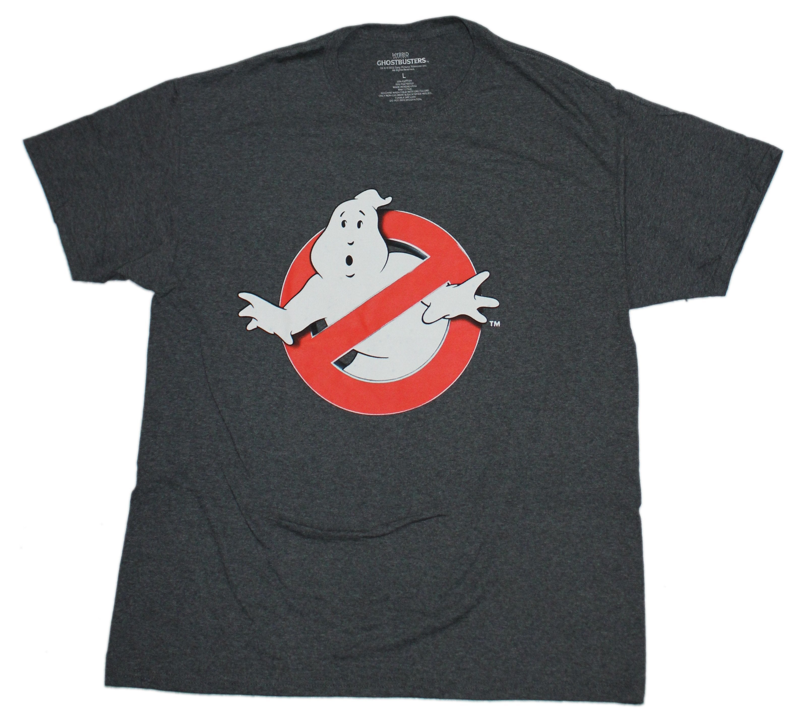 Ghostbusters Mens T-Shirt - Classic No Ghosts Logo