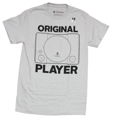 PlayStation Mens T-Shirt - Original Player Classic PS1 Console Image