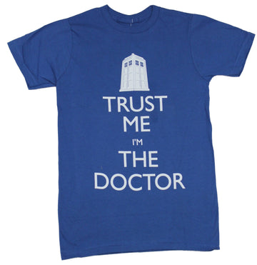 Doctor Who Mens T-Shirt - Trust Me I'm The Doctor Under Tardis