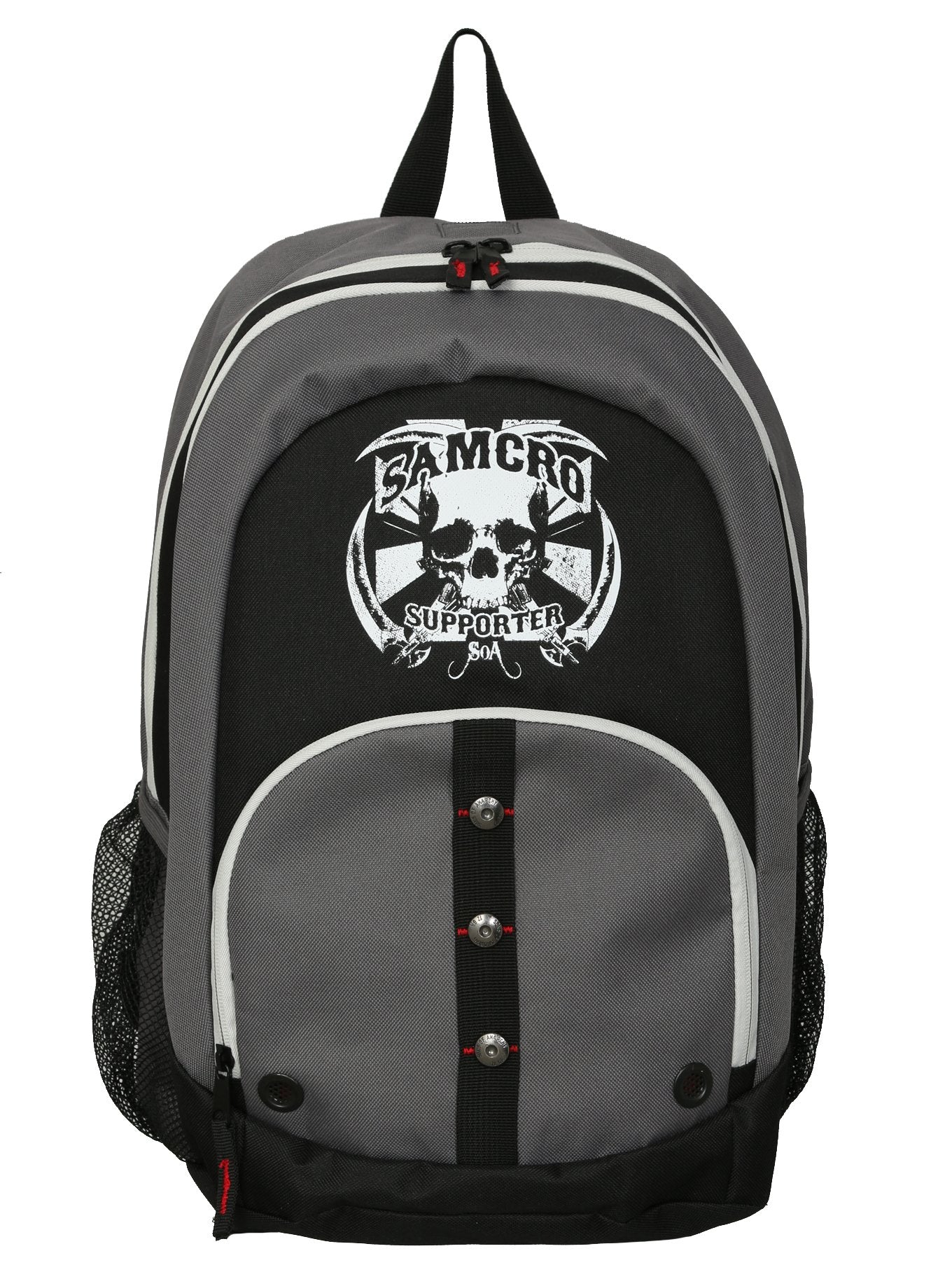 Sons of Anarchy Men's Soa Supporter Backpack, Black, One Size