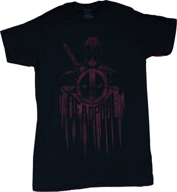 Deadpool Mens T-shirt - Over Dripping Logo