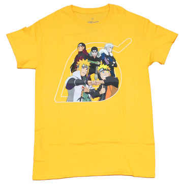 Naruto Shippuden Mens  T-Shirt - Fist Bump Group in Symbol