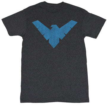 Nightwing Mens T-Shirt - Simple Classic Nightwing Logo Image
