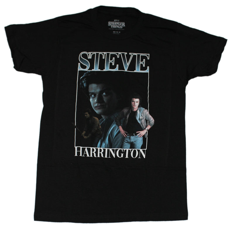 Stranger Things Mens T-Shirt - Steve Harrington Box Poses - Inmyparentsbasement.com