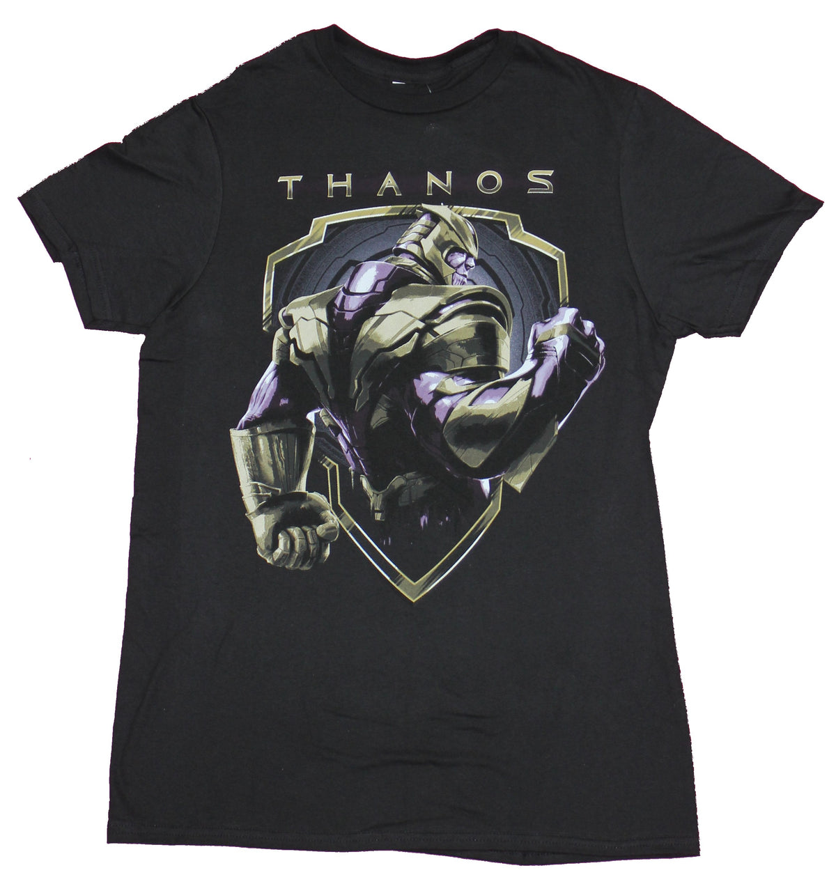 Thanos Mens T-Shirt - Armored Avengers Villain Looks Back ...