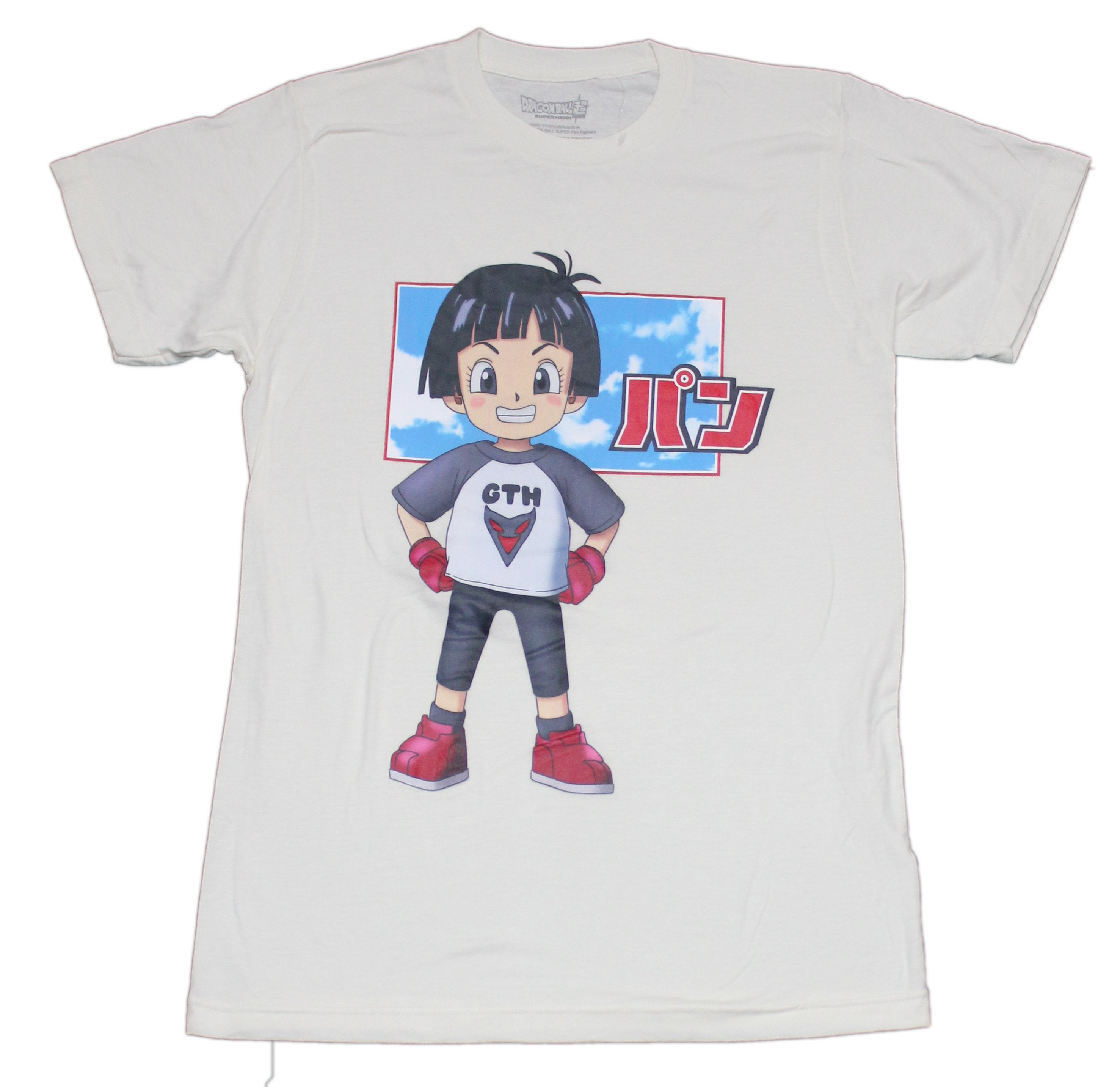 Dragon Ball Z Mens T-Shirt - Pan GTH Shirt Hands on Hips