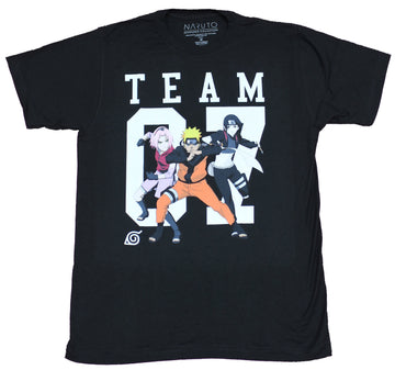 Naruto Shippuden Mens T-Shirt - Team 07 Lead by Naruto