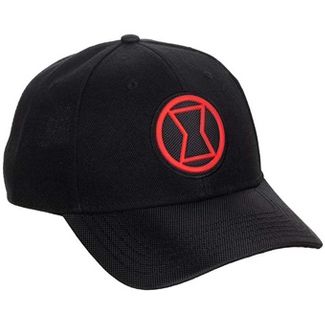 Black Widow Comic Book Superhero Logo Black Unisex Ballistic Bill Hat
