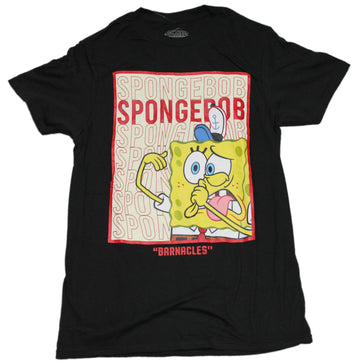 SpongeBob Squarepants Mens T-Shirt - Barnacles Name Drop Crazy
