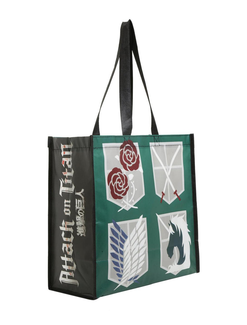 Attack On Titan Military Reusable Tote Bag - Inmyparentsbasement.com