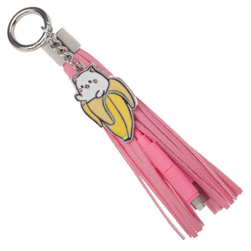Bananya USB Keychain With Tassles