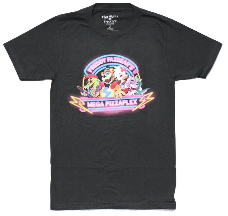 Five Nights at Freddy's  Mens T-Shirt -Freddy Fazbear's Mega Pizzaplex