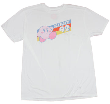 Kirby Mens T-Shirt - Kirby 92 Kirby Running On Lines Image