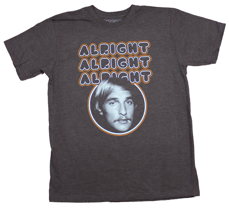 Dazed and Confused Mens T-Shirt  - Alright Alright Alright Photo Circle - Inmyparentsbasement.com