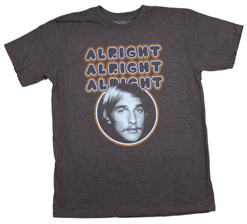 Dazed and Confused Mens T-Shirt  - Alright Alright Alright Photo Circle