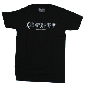 Game OF Thrones Mens  T-Shirt - Coexist Made of The house Sigils