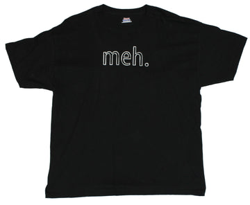 Meh. Mens T-Shirt  - Meh Line Logo