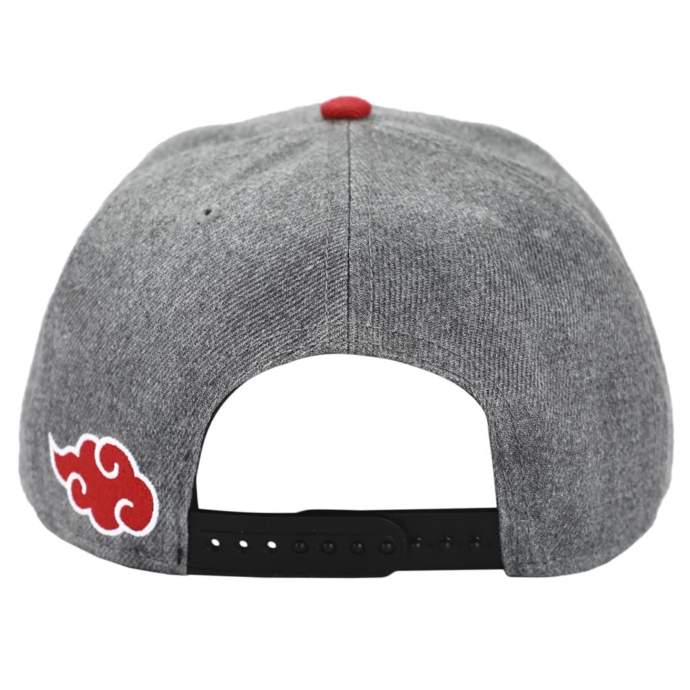 Bioworld Naruto Itachi Anti Leaf Village Slouch Snapback Hat for Men