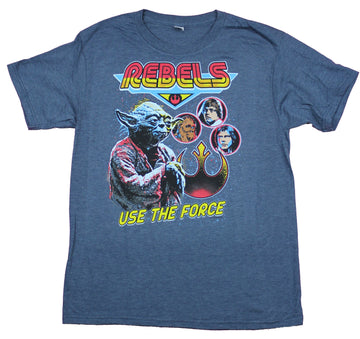 Star Wars Mens T-Shirt  - Rebels Stylized Use The Force