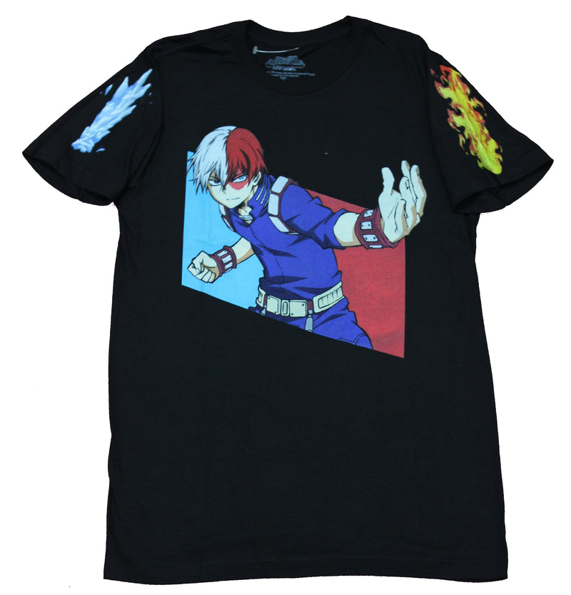 My Hero Academia Mens T-Shirt -  Todoroki Summoning the Competition