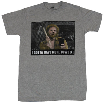 Saturday Night Live Mens T-Shirt -Gotta Have More Cowbell Ferrell Photo Image