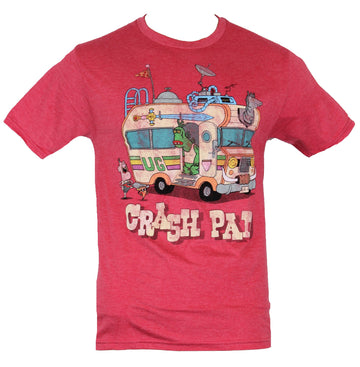 Uncle Grandpa Mens T-Shirt - "Crash Pad" Awesome Distressed RV Image