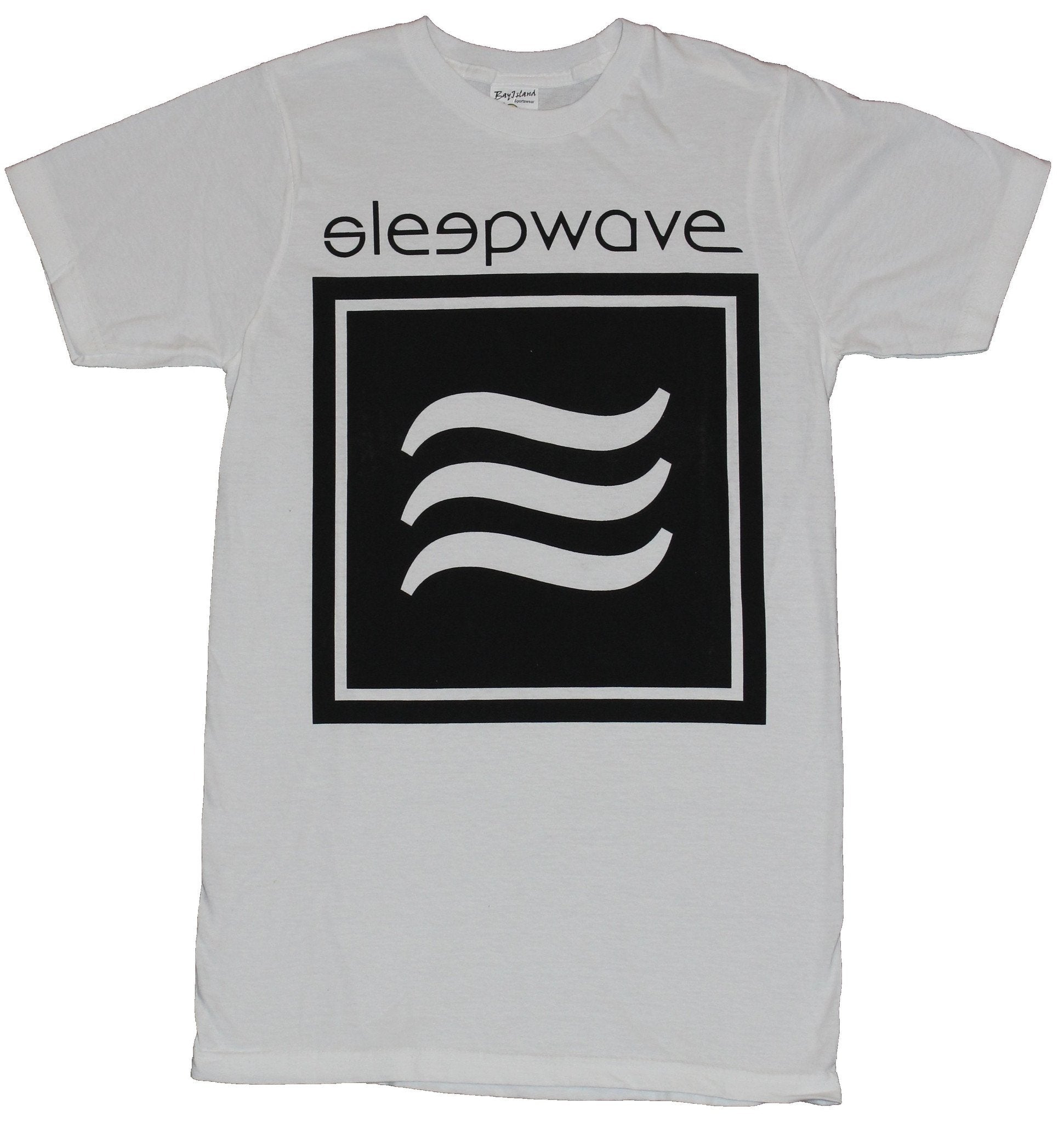 Sleepwave Mens T-Shirt - Sleep Wave Waving Box Image