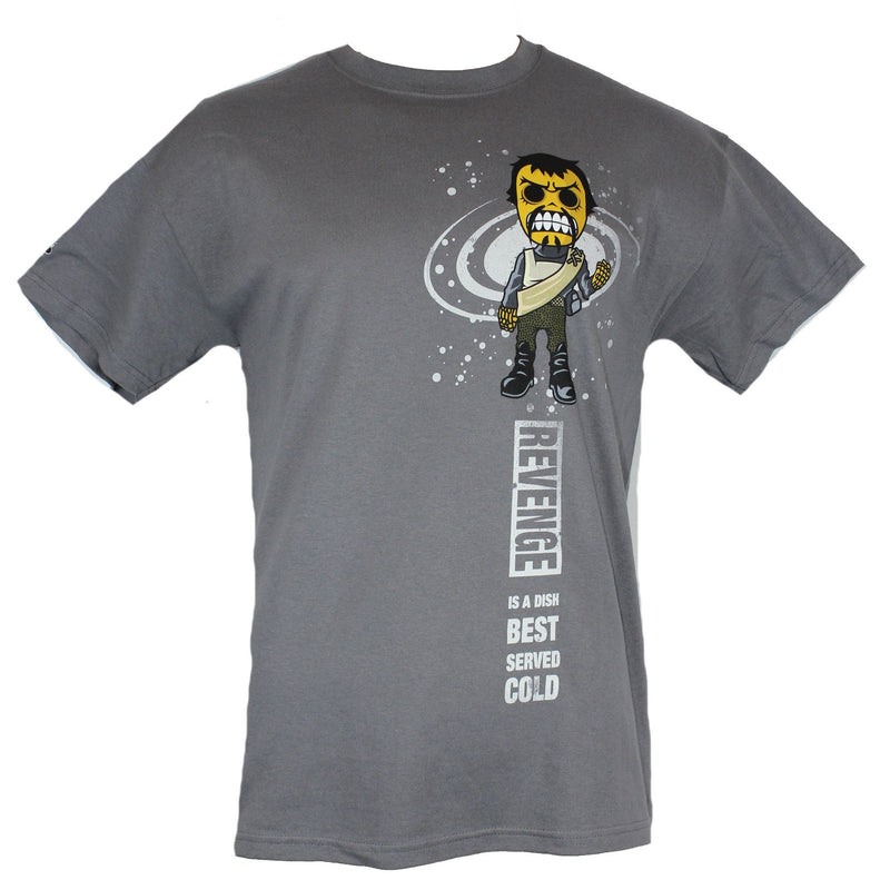 Star Trek Skele-Treks Mens T-Shirt - Klingon "Revenge is A Dish Best Served"