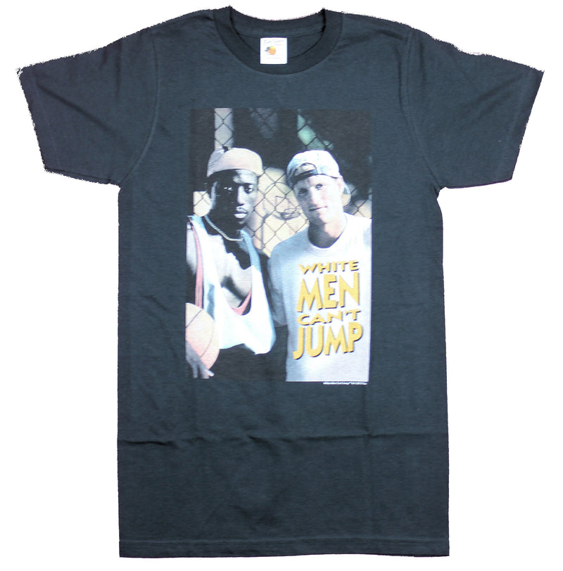 White Men Can't Jump Mens T-Shirt - Billy Sydney Image At the Fence Image