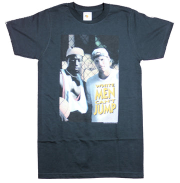White Men Can't Jump Mens T-Shirt - Billy Sydney Image At the Fence Image