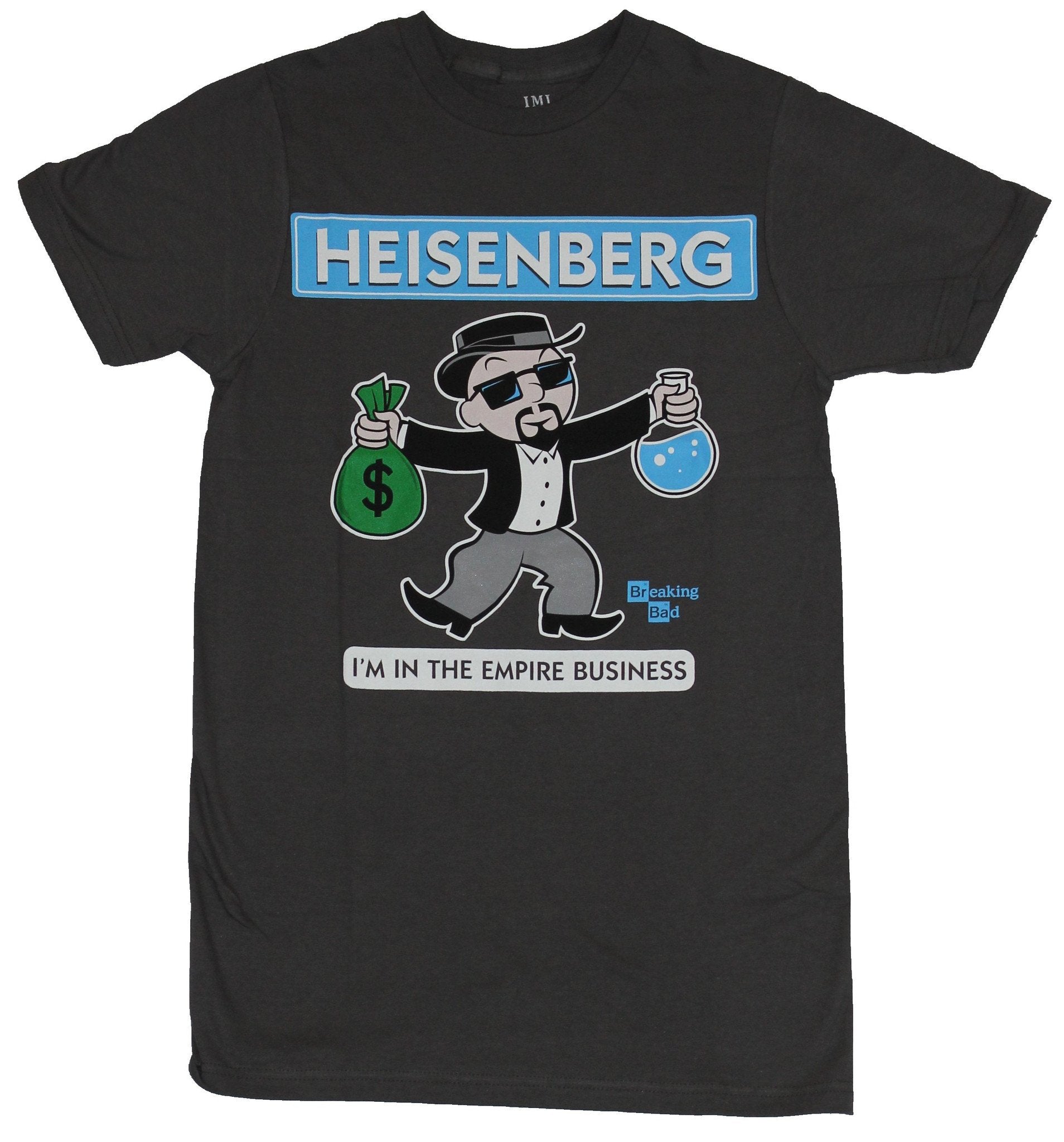 Breaking Bad Mens T-Shirt - Heisenberg I'm In The Empire Business Cartoon Image