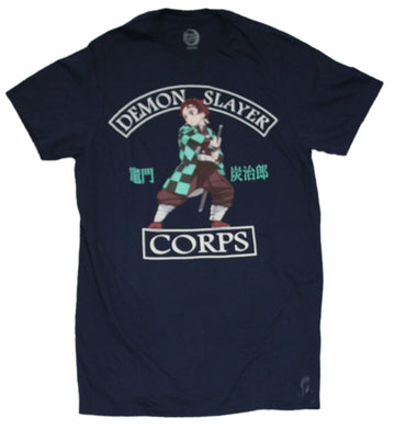 Demon Slayer Mens T-Shirt - Corps Circle Image
