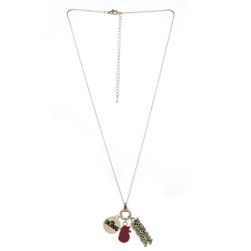 Multi Charm Lion King Jewelry Disney Necklace - Inmyparentsbasement.com