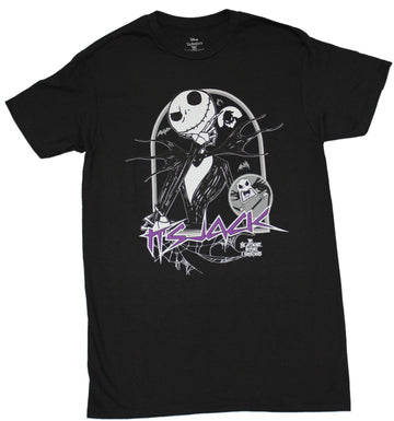 Nightmare Before Christmas Mens T-Shirt - It's Jack Image