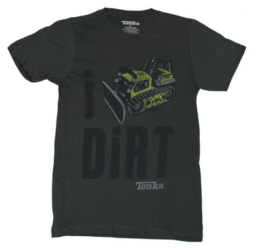 Tonka Mens T-Shirt - "I Tonka Truck Dirt" Distressed Image