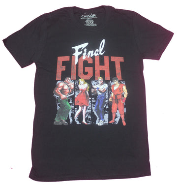 Final Fight Mens T-Shirt- Fight Ready Group Under Logo