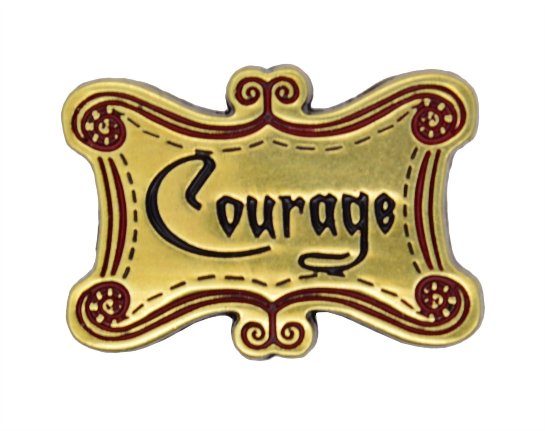 Harry Potter Gryffindor Lapel Pin Set | Courage, Hogwarts Logo Crest