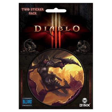 JINX Diablo III Demon Hunter Class Sticker (Multi-Color, 3")