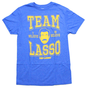 Ted Lasso Mens T-Shirt - Team Ted Lasso "I Believe" Image